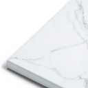 U Brands Magnetic Marble Print Dry Erase Board White Board, 11" x 15.5", Frameless, Includes Magnet and Marker