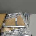 2025 Upgraded VEVOR Folding Walker, 2-Button Quick Fold, 8-Level Height Adjustable with Ergonomic Handles, Lightweight Aluminum Mobility Aid for Elderly & Disabled, Supports 350 lbs