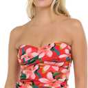 Skye Women's Victoria Bandini Tankini Top Swimsuit (Large, Break of Day Floral)