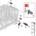 5 x AMCC Aluminum Engine Block Connector Pipe&gaskets Suitable forBMW 2013-2019 1 2 3 4 5 6 7 Series X1 2 3 4 5 B38 B48 F20 F23 F22 F34 F36 F33 F32 G32 G12 MINI F55 F56 Replacement number11118511205