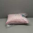 Velvet Solid Embroidered 4 Colors, Velvet Soft Cushion Cover Set 18x18in Home Car Decorative Pillowcase 12x20in (Pink, 12x20(1 Piece))