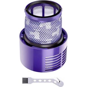 Replacement V10 Filters for Dyson V10 Cyclone Series, V10 Absolute, V10 Animal, V10 Total Clean, SV12,Part No. 969082-01, Purple (1)