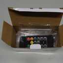 SCOPOW 1PC Rechargeable Light Bulbs with Remote Control Timer and 3 Color Temperature Rechargeable Battery Operated Light Bulb (5W+E26+3Colors+1PC)