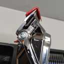 oneisall Professional Dog Grooming Clippers: Cordless Rechargeable Thick Hair Clipper with Detachable Metal Combs, Low Noise Heavy-Duty Pet Clippers for Curly/Fine/Wavy Hair, 676pro (Silver)