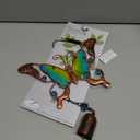 Sunset Vista Designs Metal and Glass Butterfly Bouncy Hanging Decoration