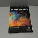 60 Sheets Marker Paper Pad, A4(8.3"x11.7") Alcohol Marker Paper Sketch Pad, 120lb/200gsm Heavyweight Spiral Sketch Book, Painting Coloring Drawing Paper for Beginners Artists