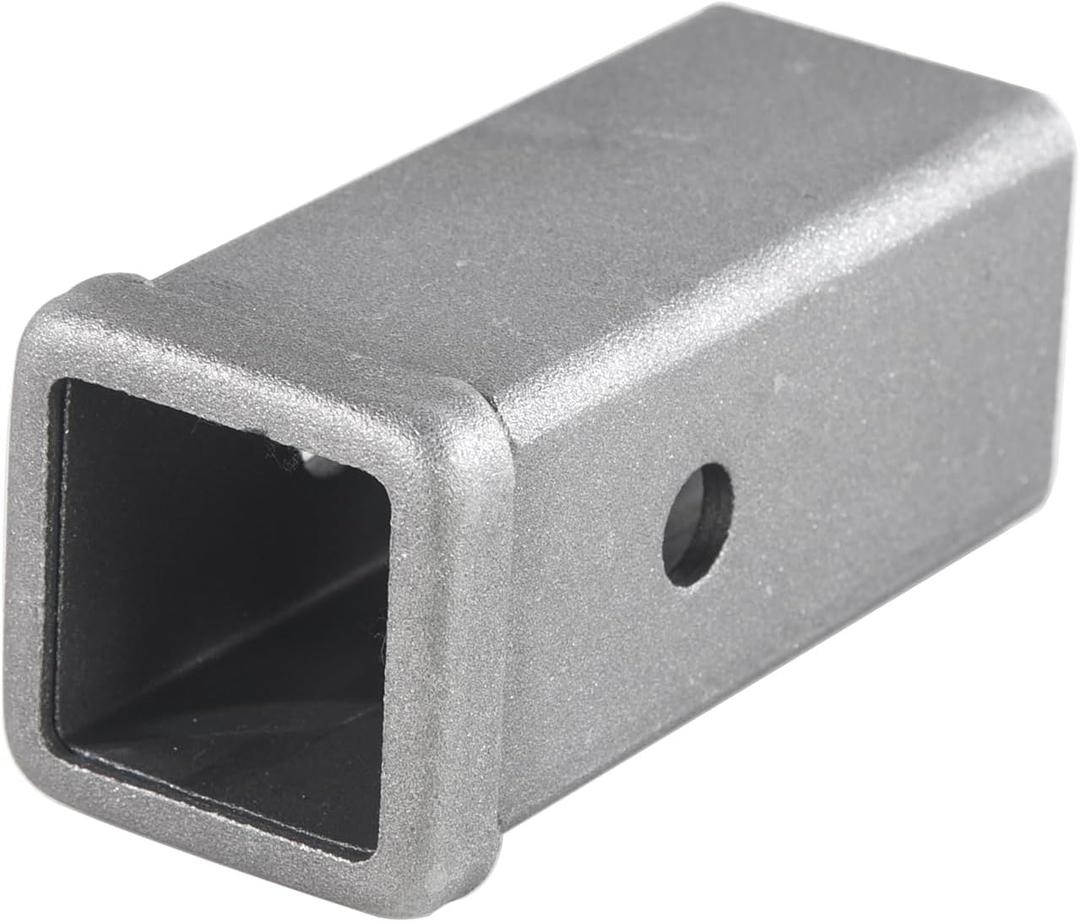 864453 REYSUN Hitch Adapter Weld on Trailer Hitch Receiver Tube 2 inch X 6 inch Combo Bar, Raw Steel Hitch Bar