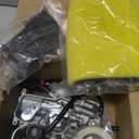 Carburetor Carb and Air Filter Foam Intake Manifold Compatible with YAMAHA 1987-1998 Big Bear 350 1987-1995 Moto 4 YFM350ER 1996-1998 Kodiak 400