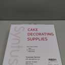 Syntus 65 PCs Cake Decorating Kit with Cake Stand Turntable, Cake Baking Supplies 30+1 Piping Bags, 24 Piping Tips, Offset & Straight Spatulas, 3 Scrapers, Leveler, 2 Couplers & 1 Tips Brush (Rose Pink)