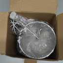 20oz Pancake Batter Dispenser, Stainless Steel Funnel Cake Dispenser with 4 Silicone Nozzles, Perfect for Pancakes, Cupcakes, and Funnel Cakes