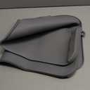 Silicone Dog Food Mat With Residue Collection Pocket - Waterproof Pet Feeding Mat for Cats and Dogs, Raised Edges, Hooks, Placemats for Water Bowl