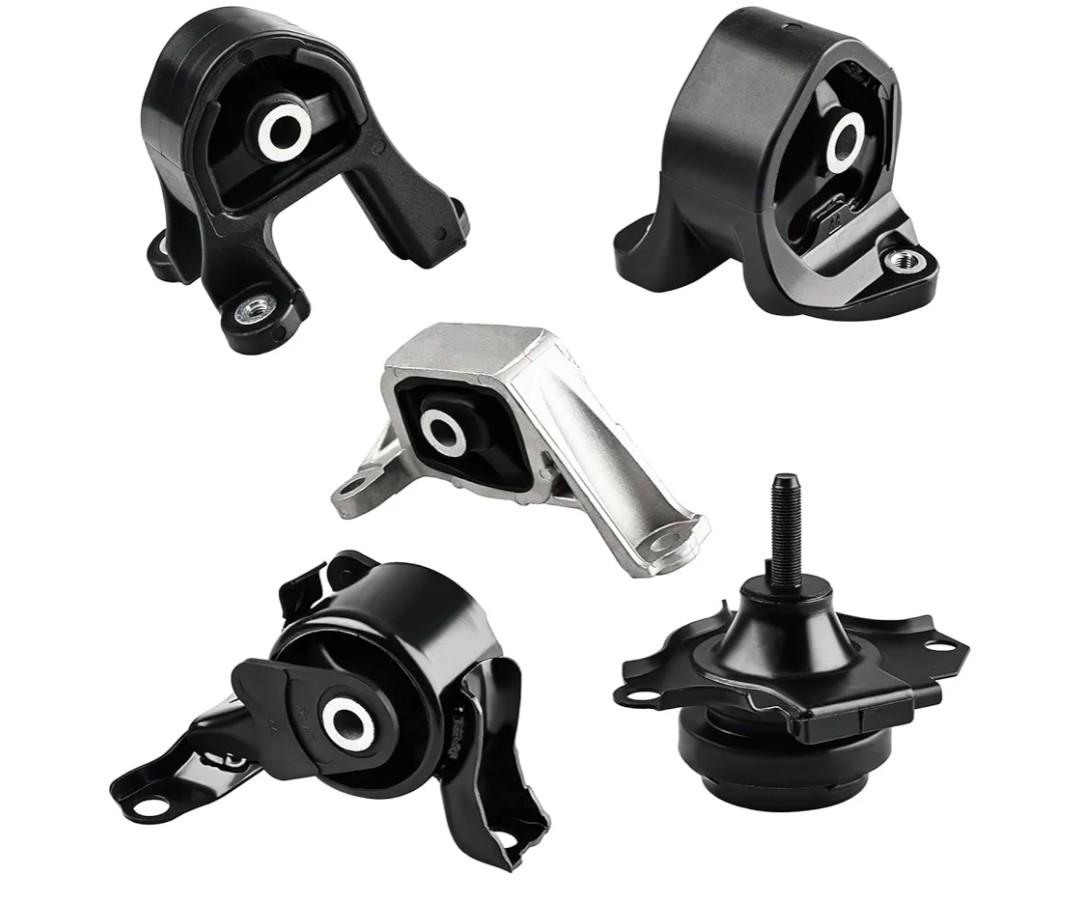 JDMON 5Pcs Engine Motor & Transmission Mount Kit Replacement for Honda Element 2.4L 4WD 2003 2004 2005 2006 2007 2008 2009 2010, Manual Trans Compatible with A4549, A4573, A65010, A4504, A4528