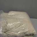 H.VERSAILTEX 3 Piece Stretch Sofa Covers for 2 Cushion Loveseat Couch Covers for Living Room Sofa Slipcovers (Base Cover Plus 2 Seat Cushion Covers) Thicker Jacquard Fabric(Medium Sofa, Natural)