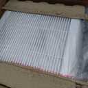 Tech Drive Bathroom fan 110 CFM, 1.5Sone No Attic access Needed Installation,Very Quiet Bath Ventilation and Exhaust Fan, Ceiling Mounted Fan,White Plastic Grille