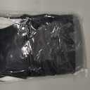 Wegreeco Washable Dog Diapers - Washable Male Dog Belly Wrap - Pack of 3 - (Black,Medium)