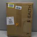 Carex Health Brands Hinged Elongated Toilet Seat Riser, Adds 3.5 Inches of Height to Toilet, 300 Pound Weight Capacity, Raised Toilet Seat, White (FGB32100 0000)