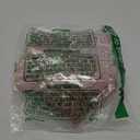 62 Pcs Self Adhesive Chenille Patches Pink Iron on Letters and Numbers Embroidered Patch for Clothes,Hats,Bags,Backpacks,Shoes (Pink)