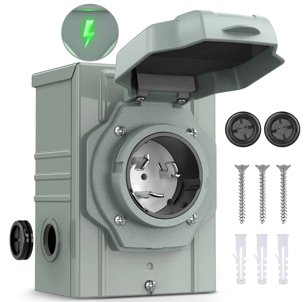 Lirinsegie 50 Amp Generator P..fer Switch ETL Listed 3 Prong