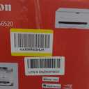 Canon PIXMA TS6520 Wireless Color Inkjet Printer, Duplex Printing, Copier/Scanner, 1.42" OLED Display, Compact, White