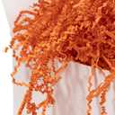 Mefleet 1/2 LB Crinkle Cut Paper Shred Filler 8 oz Orange Crinkle Shredded Paper for Gift Box - Gift Basket Bag Filler - Grass Cushion Stuffing for Halloween, Fall, Easter, Holiday Packaging Wrapping