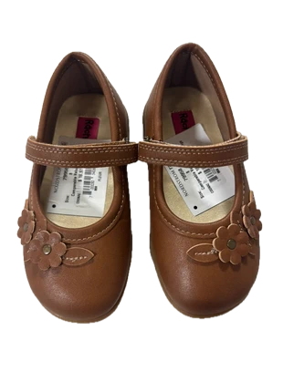 Rachel Shoes, Flats, Fleur Cognac, 7M