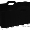 VOSAREA 3pcs Silicone Air Fryer Liner Nonstick Square Baking Basket for Grilling Frying