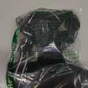 PHOEPET No Pull Dog Harness Medium Reflective Front Clip Vest with Handle,Adjustable 2 Metal Rings 3 Buckles,[Easy to Put on & Take Off](M, black)