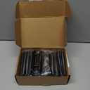 Black Cabinet Handles 3 Inch Hole Spacing Stainless Steel Drawer Pulls for Cabinets, Dresser, Bathroom 30 Pack