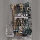 Zhengmy 16 Pcs 25 Inches Christmas Velvet Garland Ties Christmas Decorative Twist Ties for Banister Reusable and Flexible Twist for Xmas Home Decorations Holiday Craft Wrapping(Burgundy)