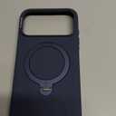 TORRAS Q3 Silicone for iPhone 17 Pro Max Case with Stand, Fit for MagSafe, Liquid Silicone Soft Cozy Grip, 360 Spin Stand, Camera Control, Protective Case for iPhone 17 Pro Max Silicone, Deep Blue