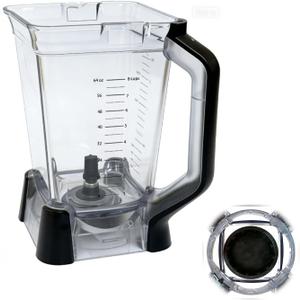 Replacement Pitcher for Ninja Blender 72OZ XL Cups Replacement, Replacement Parts Accessories Ninja for Blender BN750 BN750C BN751 BN751C BN753TGT BN800 BN800C BN801 BN801C BN801BBYC BN801NP ect