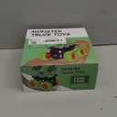 Monster Truck Toys - Friction Powered Toy Cars Push and Go Vehicles for Toddlers Kids Best Christmas Birthday Party Gift for Boys Girls Aged 3 and Above 4-Pack