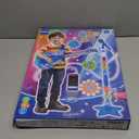 Kids Guitar and Microphone Set, Toy Guitar with Adjustable Volume and Strap, Microphone with Stand and Color Light, Toddler Musical Instrument for 3-5 5-9, Kids Karaoke Machine for Boy Girls(Blue)