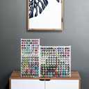 Marker Organizer-Art Marker Storage Rack - Marker Holder for Desk Holds 120 Markers