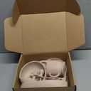 Silicone Baby Feeding Set | Baby Led Weaning Supplies Includes Suction Bowls and Divided Plates, Adjustable Bib, Baby Utensils Spoons and Forks,Cup | Baby Feeding Essentials (Beige)