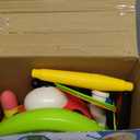 3 in 1 Musical Jump, Toss Ring Game and Stomping Launch Rocket Launcher for Kids Outdoor Toys with Remote Control, Indoor Outside Toy for Kids Ages 4-8 Toys for Ages 5-7 8-13 Birthday Gifts