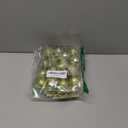 AKOAK 24 Pcs Christmas Ball Ornaments Multicolor Christmas Tree Decoration Balls for Holiday Wedding Party Decoration,with Hanging Hole and Short Line,Diameter 40mm(1.57") (Gole)