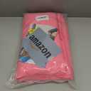 10 x 10 Feet Pink B Backdrop Curtain for Partie, Background Curtains for Photoshoot, Birthday, Wedding, Halloween, Thanksgiving, Christmas Day, New Year Party Decorations 5Ft x 10Ft, 2 Panels