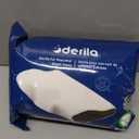 Derila King Size Neck Pillow for Sleeping, Ergonomic & Cervical Pillow for Neck Support & Relief, Memory Foam Side Sleeper Pillows, Bed Contour Pillows for Back, Stomach Sleepers (King Size (23.6" x 13.4" x 4.3"), 1 Pillow_white)