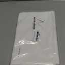 Dinning Table Runner Cloth 12 x 48 Inches Farmhouse Kitchen Coffee Burlap Table Runner Cloth for Holiday Party, Pure White