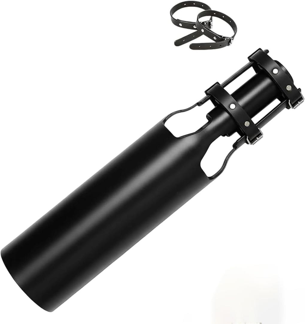 Leaf Blower Air Booster, Air Flow Booster for Blower, Turbo Nozzle Extension Boosts Speed & Power for Yard, Lawn, and Driveway Cleanup (Black)