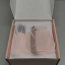 Karaoke Machine for Kids Adults, Mini Portable Bluetooth Karaoke Speaker with 2 Wireless Microphone and Lights,Toys for All Smartphones,Birthday, Family,Home Party Pink