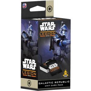 Star Wars: Legion Galactic Republic Card Pack - Tabletop Miniatures Game, Strategy Game for Kids and Adults, Ages 14+, 2 Players, 3 Hour Playtime, Made by Atomic Mass Games