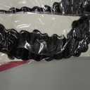 Miracle Knots Feather Crochet Hair (Deep Wave) - 20" Hand-Tied Synthetic Extensions, 100 Strands Soft Cotton Core Glue-Free Knotless Hair Pieces (Natural Black)
