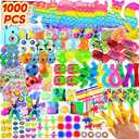 1000pcs Party Favors Goodie Bags for Kids, Fidget Toys Pack, Stocking Pinata Stuffers, Birthday Gifts, Classroom Prize, Treasure Box, Carnival Prizes, Easter Eggs Fillers