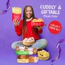 Emotional Support Highland Cows by Relatable, Cuddly Plush Toys and Stuffed Animals, Includes 5 Plushies with Basket, Cozy Holiday Stocking Stuffer and Gift for Kids