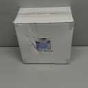 YOUBET 125PCS Clear Blue Gold Plastic Plates - Blue Disposable Plates With Gold Rim Include 25 Dinner Plates 25 Dessert Plates 75 Golden Silverwares for Wedding Birthday & Parties