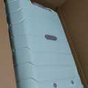 Samsonite Freeform Hardside Expandable with Double Spinner Wheels, Mint Green, Checked-Medium 24-Inch