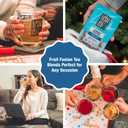 Tiesta Tea Blueberry Wild Child, Loose Leaf, Blueberry Hibiscus Herbal Tea, Premium Non-Caffeinated Blend, Make Hot or Iced, Brews Up to 200 Cups, 16 Ounce Resealable Bulk Pouch