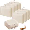 Closet Storage Bags 8 Pack, Soft Small Space Saver Organizer